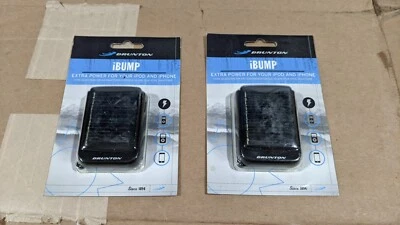2x Brunton iBump Battery & Solar Charger for Apple 30-pin iPod or iPhone models - Image 1 of 2