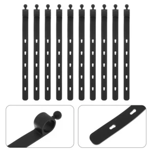 10 Pcs Travel Cable Ties Reusable Cord Management - Afbeelding 1 van 12
