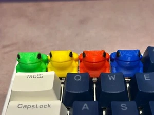 Frog Mechanical Computer Keycap | Frog Keyboard, Animal Keycap, Cherry MX Keycap - Picture 1 of 3