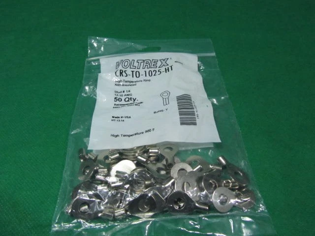 VOLTREX CRS-TO-1025-HT High Temperature Non-Insulated Rings, 50Pcs Bag. Foto 1 de 1