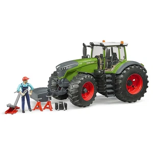 Bruder 1/16 Fendt 1050 Vario Tractor w/ Mechanic and Shop Tools 04041 - Picture 1 of 5