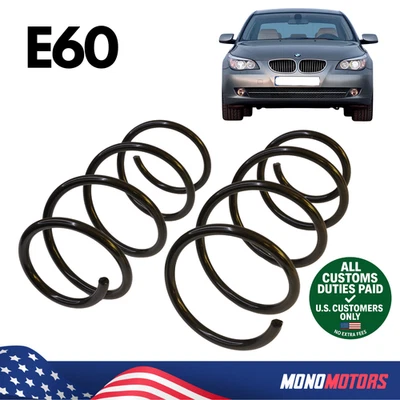 COIL SPRING 2x FRONT FOR BMW E60 2003-2010 OEM 31336761211 - Image 1 of 4