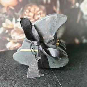 Hexenhut Marmor Untersetzer Set 6 Stück - BRANDNEU - Schwarz & Gold - Isola Cucina - Bild 1 von 7