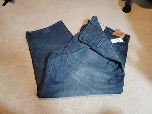 LEVI'S JEANS MEN'S 559 RELAXED STRAIGHT MEDIUM BLUE DENIM JEANS 54X30 $68 NWT - Picture 1 of 11