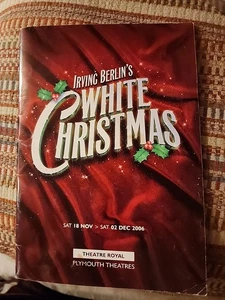 IRVING BERLIN'S WHITE CHRISTMAS PROGRAM W KEN KERCHEVAL & LORNA LUFT PLYMOUTH MA - Picture 1 of 12