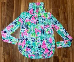 Lilly Fletcher Salt in the Air Popover Pullover Sweatshirt XS - Picture 1 of 12