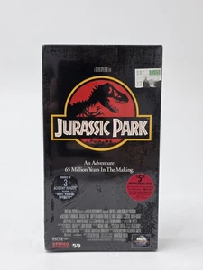 NEW Jurassic Park VHS Tape Sealed Movie Spielberg Dinosaurs 1993 MCA Watermark - Picture 1 of 8