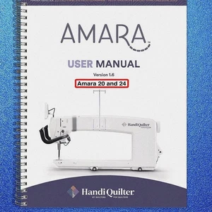 Handi Quilter HQ Amara 20 & 24 Sewing User Manual, Updated v1.6 - WIRE-LOCK BIND - Picture 1 of 5