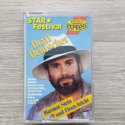 Marmor, Stein und Eisen bricht von Drafi Deutscher MC Kassette in Hülle - Bild 1 von 2