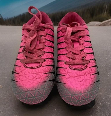 Girls Vizari Soccer Cleats Pink Size 11.5C 93369Y C Soccer Baseball Football - Image 1 of 4