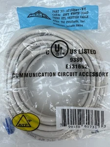 25ft Ethernet Network Cable Broadband Internet Signal Data Video Cat5 - Bild 1 von 4