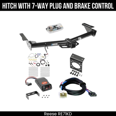 Paquete de remolque enganche + control de freno para 03-09 Lexus GX470 07-09 Toyota 4Runner 44548 Foto 1 de 4