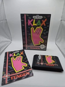 Klax - Sega Genesis - Tengen - CIB - Picture 1 of 10