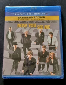Brand New & Sealed Now You See Me Extended Edition Blu-ray - DVD - Digital HD - Picture 1 of 2