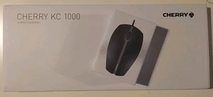 Cherry KC 1000 Tastatur deutsch qwertz Plus Cherry Gentix Maus  - Bild 1 von 1