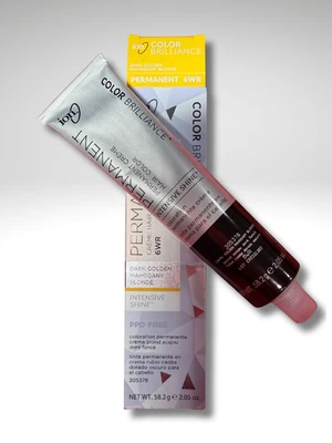 Ion Color Brilliance 6WR loiro mogno dourado escuro – novo corante de tubo fechado 2 oz - Imagem 1 de 2