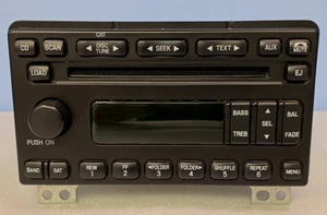 2003 - 2005 Ford Explorer Mustang Six CD Audiophile Radio NO DISPLAY - Picture 1 of 10