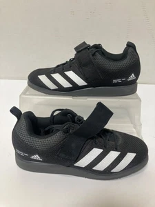 Adidas Powerlift 5 (GY8918) Mens Black/White Weightlifting Shoes (size 8.5) - Picture 1 of 9