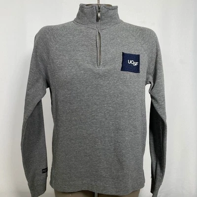 UC San Francisco UCSF Champion Jansport 1/4 Cremallera Gris Sudadera Para Mujer MEDIANA Foto 1 de 4