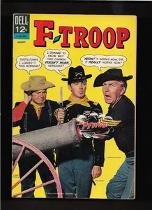 1966 1st ISSUE " F - TROOP " DELL COMIC BOOK COMPLETE & ORIGINAL - Picture 1 of 20