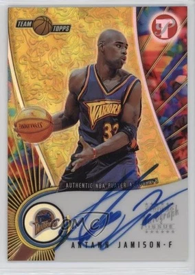 2001-02 Topps Pristine Auto Antawn Jamison #A-AJ Auto Foto 1 de 2