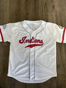 Cleveland Indians Cc Sabathia Jersey Chief Wahoo - Picture 1 of 6