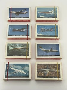 (8) Vintage TWA Collector's Series Playing Cards New Sealed Lot - Bild 1 von 2
