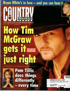 Country Weekly Magazine July 21 1998 Tim McGraw Pam Tillis Bryan White - Picture 1 of 2