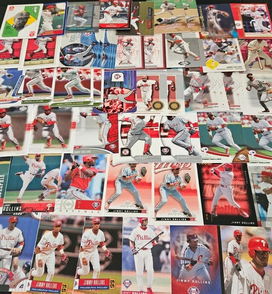JIMMY ROLLINS YOU PICK SEE SCANS OF EVERY CARD GREAT SELECTION - Image 1 of 1