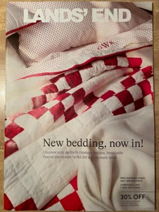 Lands' End Catalog "New bedding, now in!" October 2024 - Imagen 1 de 3