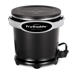 Freidora eléctrica Presto antiadherente 4 tazas antiadherente control automático de temperatura tapa de cuchara - Imagen 1 de 3