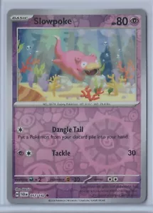 Pokémon 2024 STELLAR CROWN SLOWPOKE 057/142 MINT Never Played REVERSE HOLO - Bild 1 von 1