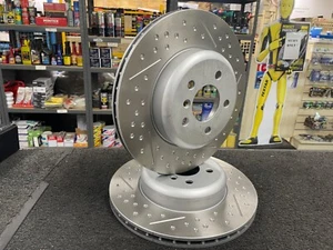 PARA BMW SERIE 3 F30 F31 F32 F33 F34 F36 345MM DISCOS TRASEROS 185mm centro - Imagen 1 de 3