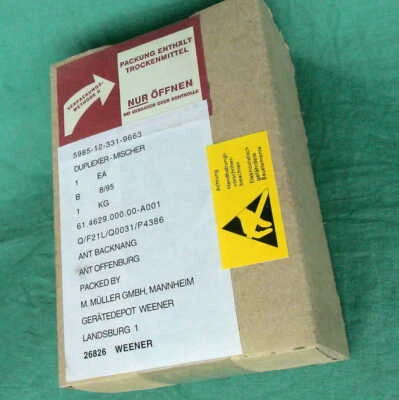 DUPLEXER MISCHER 5985-12-331-9663 Marine Stützpunkt BUND Depot Weener Dup Mixer - Bild 1 von 4