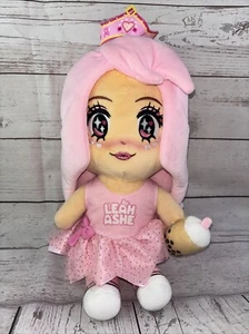 Juniper Creates 2020 Leah Ashe Merch Shop 12 Zoll ENGEL Plüsch Plüschtier zartrosa Krone - Bild 1 von 14