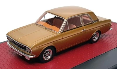 Matrix 1/43 Scale MX40603-103 - 1966-70 Ford Cortina Lotus MkII - Met Gold - Image 1 of 4