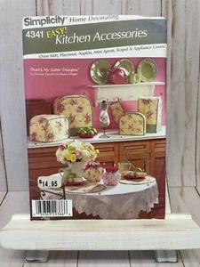 Simplicity Sewing Pattern 4341 Sew Kitchen Dining Home Decor Accessories NEW - Picture 1 of 3