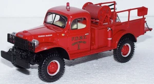 Dodge Power Wagon F.D.N.Y Brush Firw Unit No.1 red 1/34 ready made - Picture 1 of 1