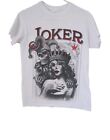 Dom Joker T-Shirt Mens Cholo Street Style Gangster Jester Graphic Skull S 90S