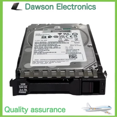 P28352-B21 HPE P30562-001 2.4TB SAS 12G 10K 2.5" SFF Gen10 HDD Hard Drive - Image 1 of 4