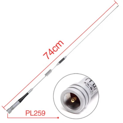 Diamond SG-M507 Dual Band 144/430MHz VHF/UHF Ham Amateur Radio High gain Antenna - Image 1 of 4