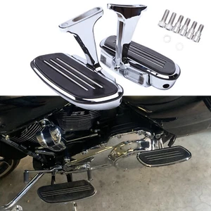 Motorcycle Passenger Floorboard For Harley Touring Road King FLHR Street Glide - Picture 1 of 10
