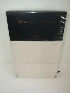 Donna Karan Home 510 Supima Cotton Sateen King Flat Sheet Champagne $175 - Picture 1 of 4