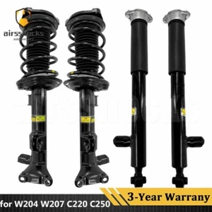 4X Front Rear Shock Absorber Struts Fit Mercedes Benz C E Class C204 W207 Coupe - Picture 1 of 13