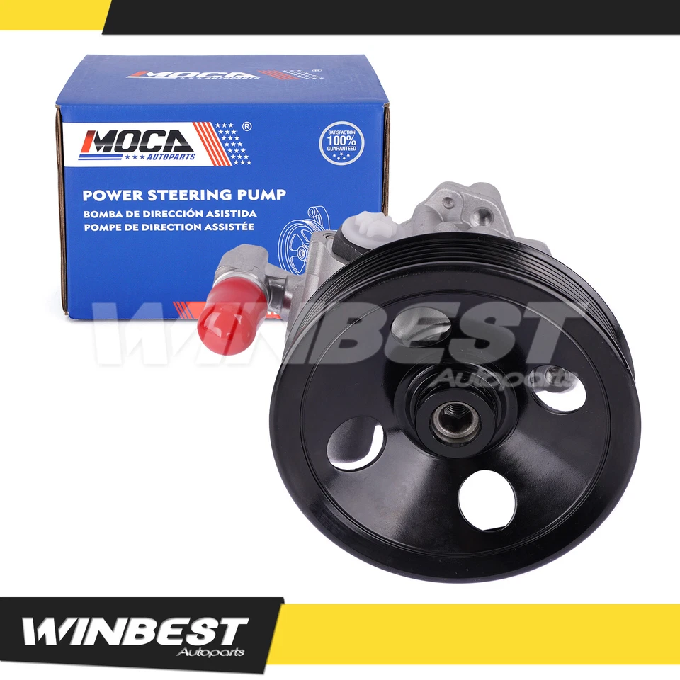 Power Steering Pump 96-5361 w/Pulley fit 00-06 Mercedes-Benz CL500 S600 E320 AMG - Image 1 of 4