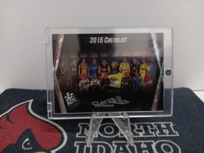 2015 Press Pass Cup Chase - Checklist #100  1/1 MNT - Image 1 of 4