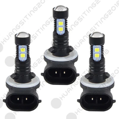 3 For Polaris Sportsman 850 2010-2018 150W 6000K Super White LED Headlight Bulbs Foto 1 de 4