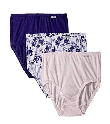 Cueca Jockey L7421 Plus Size Elance pacote com 3 feminina tamanho 5 - Imagem 1 de 3