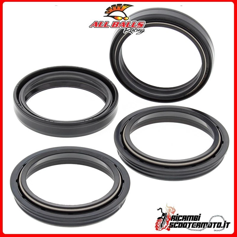 KIT PARAOLI E PARAPOLVERE FORCELLA ALL BALLS HONDA CRF 250 X 2007 56-142#4 Foto 1 de 1