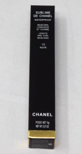 NIB Sublime De Chanel Noir Black Mascara Waterproof Length & Curl 0.21 OZ - Picture 1 of 6